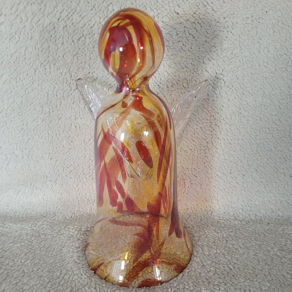 Zorza Blown Glass Angel